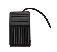 Myhoomowe 220V 10A SPDT Nonslip Plastic Momentary Electric Foot Pedal Switch