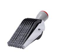 Myhoomowe 8 Digit Alphabet English Number Rolling Rubber Stamp Emboss DIY Scrapbooking Roller School Home Decor