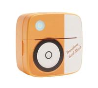 Myhoomowe Mini Pocket Printer Mini Portable Label Printer for Labeling Jars Bins Organizing Office USB Rechargeable Easy to Use