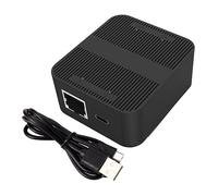 Myhoomowe RJ45 Gigabit Ethernet Switch Splitter 1000Mbps Network Cable Selector Mini Network Switch for PC Laptop TV Box Router