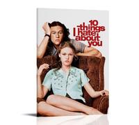 MYHRDF 10 Things I Hate About You (TV Series) Living Room Wall Art Waterproof Multifunctional Canvas Home Office UV Resistant Frameless PosterFrame-style08x12inch(20x30cm)