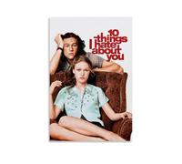 MYHRDF 10 Things I Hate About You (TV Series) Living Room Wall Art Waterproof Multifunctional Canvas Home Office UV Resistant Frameless PosterUnframe-style12x18inch(30x45cm)