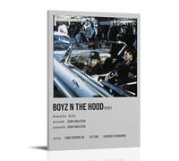 MYHRDF Boyz N The HoodLiving Room Wall Art Waterproof Multifunctional Canvas Home Office UV Resistant Frameless PosterFrame-style16x24inch(40x60cm)
