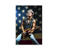 MYHRDF Bruce SpringsteenLiving Room Wall Art Waterproof Multifunctional Canvas Home Office UV Resistant Frameless PosterUnframe-style12x18inch(30x45cm)