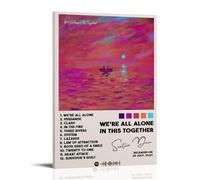 MYHRDF Dave We're All Alone in This TogetherLiving Room Wall Art Waterproof Multifunctional Canvas Home Office UV Resistant Frameless PosterFrame-style20x30inch(50x75cm)