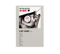 MYHRDF Mother Mother O My HeartLiving Room Wall Art Waterproof Multifunctional Canvas Home Office UV Resistant Frameless PosterUnframe-style24x36inch(60x90cm)