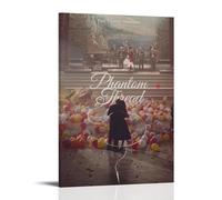 MYHRDF Phantom ThreadLiving Room Wall Art Waterproof Multifunctional Canvas Home Office UV Resistant Frameless PosterFrame-style12x18inch(30x45cm)