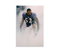 MYHRDF Ray LewisLiving Room Wall Art Waterproof Multifunctional Canvas Home Office UV Resistant Frameless PosterUnframe-style12x18inch(30x45cm)