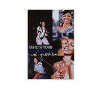 MYHRDF Ry Ry World Mariah The ScientistLiving Room Wall Art Waterproof Multifunctional Canvas Home Office UV Resistant Frameless PosterUnframe-style24x36inch(60x90cm)