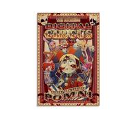 MYHRDF The Amazing Digital CircusLiving Room Wall Art Waterproof Multifunctional Canvas Home Office UV Resistant Frameless PosterUnframe-style24x36inch(60x90cm)