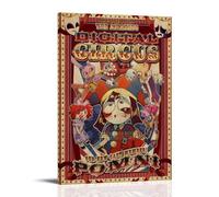 MYHRDF The Amazing Digital CircusLiving Room Wall Art Waterproof Multifunctional Canvas Home Office UV Resistant Frameless PosterFrame-style20x30inch(50x75cm)