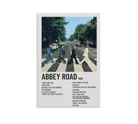 MYHRDF The Beatles Abbey RoadLiving Room Wall Art Waterproof Multifunctional Canvas Home Office UV Resistant Frameless PosterUnframe-style20x30inch(50x75cm)