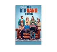 MYHRDF The Big Bang TheoryLiving Room Wall Art Waterproof Multifunctional Canvas Home Office UV Resistant Frameless PosterUnframe-style24x36inch(60x90cm)