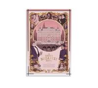 MYHRDF The Grand Budapest HotelLiving Room Wall Art Waterproof Multifunctional Canvas Home Office UV Resistant Frameless PosterUnframe-style08x12inch(20x30cm)