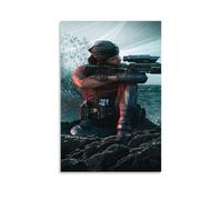 MYHRDF Tom Clancy's Rainbow Six SiegeLiving Room Wall Art Waterproof Multifunctional Canvas Home Office UV Resistant Frameless PosterUnframe-style12x18inch(30x45cm)