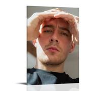 MYHRDF Without Fear Dermot KennedyLiving Room Wall Art Waterproof Multifunctional Canvas Home Office UV Resistant Frameless PosterFrame-style08x12inch(20x30cm)