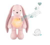 MyHummy 5 in 1 Pink Soothing Rabbit with Light and Noise USB Charger