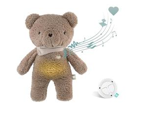 myHummy 5-in-1 Sleeping Aid Bear with Light, Brown