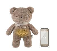 myHummy Bear Brown Sleeping Bear with App - White Noise & Relaxation