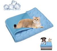 MYIHUIHUI Kittra Cooling Mat For Cats 3 Layer System Instant Cool Protect Your Cat From Silent Heat Danger With Kittra(1pcs-a,S)