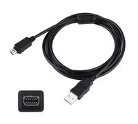 myikenjoy Replacement for Olympus camera charger TG-4 TG-860 TG-830 E-620 Pen-F,USB Data Transfer Cord Replacement for Olympus CB-USB5/USB6/USB8,Black