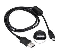 myikenjoy USB Cable Compatible with Casio Exilim Camera Charger, Compatible with Casio Exilim EX-Z77, Z75, Z29, Z80, Z90, H10, Z1080, ZR20, TR150, TR200, ZR1000, FC200S, FC300S, FC400S,Black