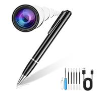 MYISUB Hidden Camera Pen,Secret MINI Camera with Built-in 64GB Memory,HD Body Video Recorder Camera for Indoor Meeting Classroom Learning