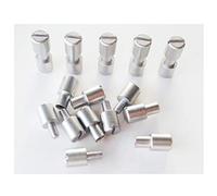 MYIW Pocket Knife Screw and Bolts,EDC Knifemakers Corby Knives Pivot Pin Fasteners Rivets,DIY Knife Handle Studs,Pack of 10 Sets (Stainless steel)