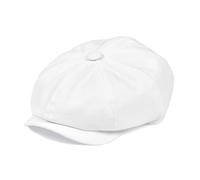 MYJC Newsboy Cap Men's Twill Cotton Hat Baker Boy Caps Retro Big Headpiece Large Hats Cabbie Apple Beret