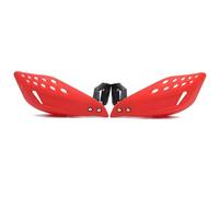 MYJDML Motorcycle Handguards for Malaguti Dune 125X Black Edition 2023, Windproof Grip Protection Shield, Motorcycle Handguard Shield, Protective Equipment,B-Red