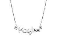 MYKA - Personalised Name Necklace in Sterling Silver - Customised Jewellery - Gift for Women - Besfriends, love, girlfriend