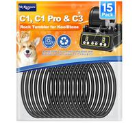 MyKEEPOW Rock Tumbler Belts Compatible with KoolStone Rock Tumbler C1, C1 Pro & C3, 15 Pack