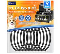 MyKEEPOW Rock Tumbler Belts Compatible with Koolstone Rock Tumbler Model C1 & C1 Pro & C3, 9 Pack