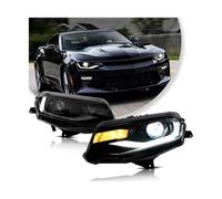 MYKLNFOU Car Styling Pair Of Car Headlight Assembly Compatible For Chevorlet Camaro 2016-up LED Head Lamp Car Tuning Light Parts Plug And Play