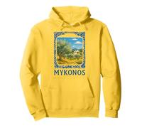 Mykonos Greece Trip Sun Sea Island Vibes Escape Pullover Hoodie