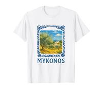 Mykonos Greece Trip Sun Sea Island Vibes Escape T-Shirt