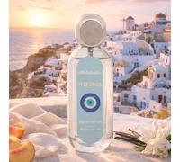 Mykonos Inspired Eau De Parfum 100ml - Fresh Aquatic Sea Breeze Fragrance with Rose & Vanilla Musk - Light Summer Coastal Perfume for Everyday Wear & Holidays