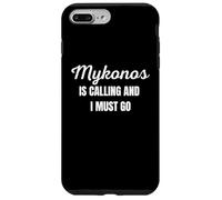Mykonos is calling and I must go funny Mykonos travel Case for iPhone 7 Plus/8 Plus