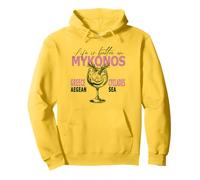 Mykonos Life Is Better On Cyclades Aegean Sea Greece Pullover Hoodie