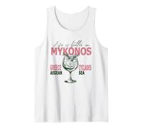 Mykonos Life Is Better On Cyclades Aegean Sea Greece Tank Top