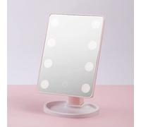 MyLadyMagic Lighted Makeup Mirror Vanity Mirror with 8pcs big bulb lights