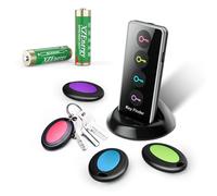 MYLAIM - Key Finder, Wireless Key Tracker, 150ft Working Range Remote Finder, Tracker to Find Your Keys, Phones, Wallets, TV Remote, 4