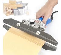 Mylar Bag Heat Sealer, Crimp Heat Sealer, Integrated Type Portable Hand Held Heat Sealer For Plastic Bags Snack Bag Food Storage,200mm