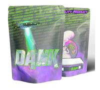 Mylar Bags 28g - 50pcs Smell Proof Resealable Foil Packaging Bags