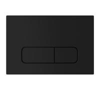 MYLAVABO Push plate matt black, suitable for Sigma series by Geberit, Duofix UP320 / (111300005), actuator plate 2-volume flush
