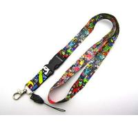MyldanAutoDesign STICKERBOMB LANYARD JAP JDM EURO DRIFT CAR TRACK MOD GIFT STICKER BOMB KEYRING