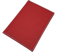 myledershop Large Elegant ID Folder 4 Compartments MJ-Design-Germany Made in EU, Design 3 / Red, Einheitsgröße, Modern