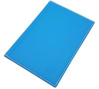 myledershop MJ-Design-Germany Large Elegant ID Folder 12 Compartments Made in EU, Design 3 / Light Blue, standard size, Modern