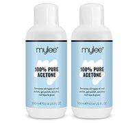 Mylee 100% Pure Acetone (2x300ml) - Gel Nail Polish Remover