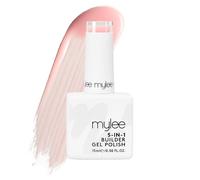 Mylee 5 in 1 Builder Base Strengthening Gel 15ml (Light Pink) | UV/LED Nail Polish Coat for Hard Strong Nails Tips & Extensions, Professional Manicure Repair, Nail Art Decoration & Decals
